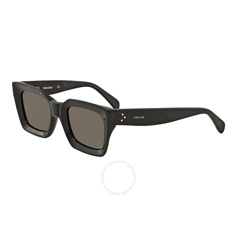 celine 41450|Celine Black Square Sunglasses CL41450S 807 50 .